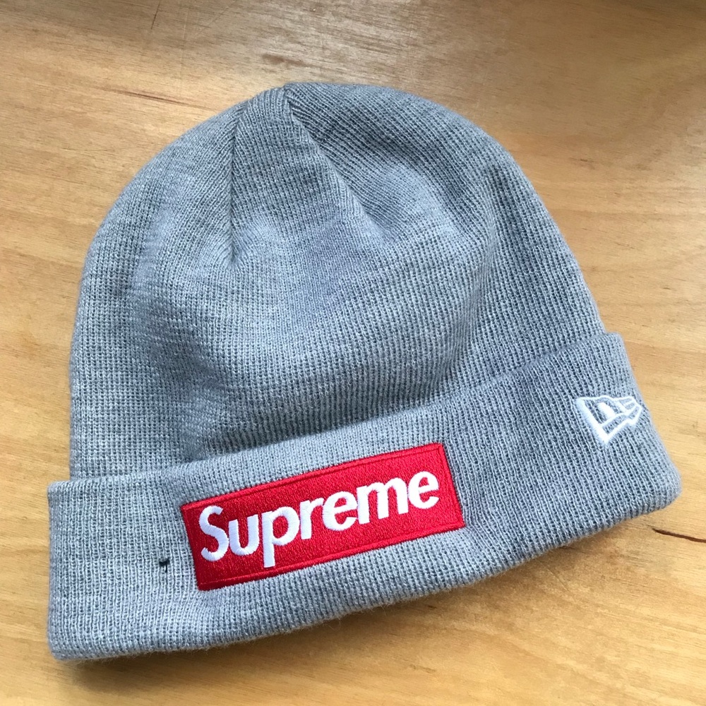 Supreme New Era Box Logo Beanie - NWOT